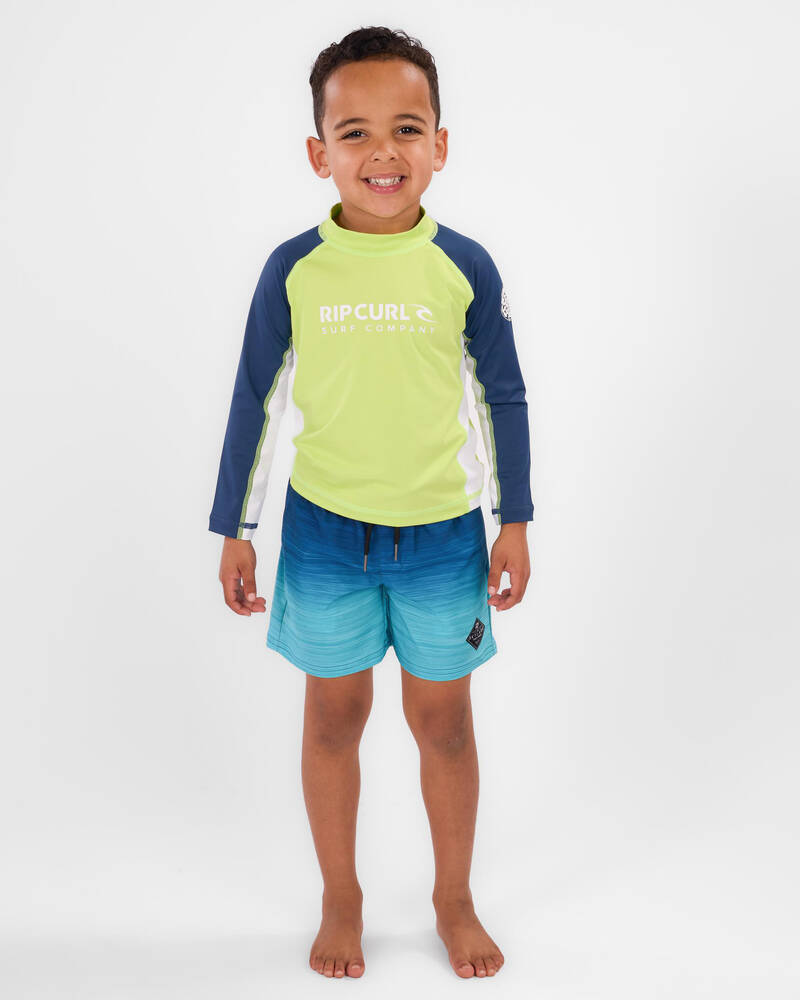 Rip Curl Toddler's Shock Long Rash Vest for Mens