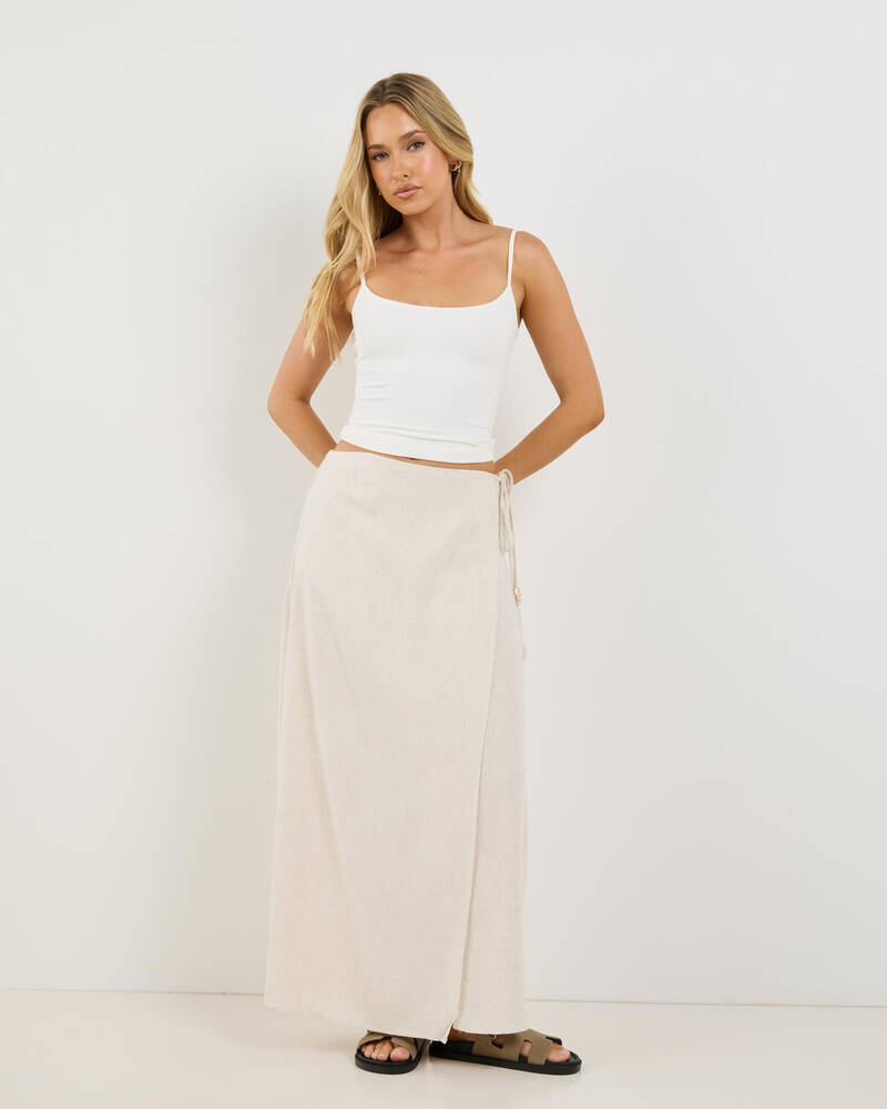 Into Fashions Hermi Maxi Skirt for Womens