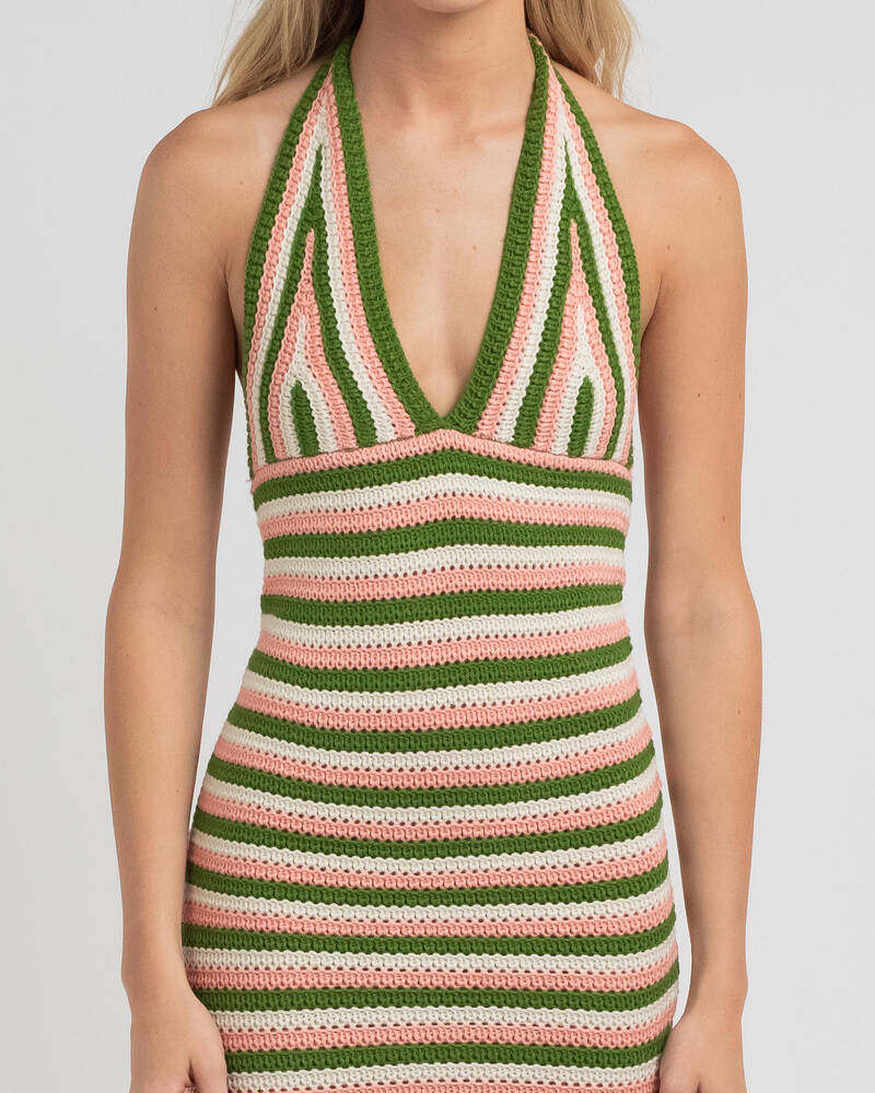Indikah Pope Knit Dress for Womens