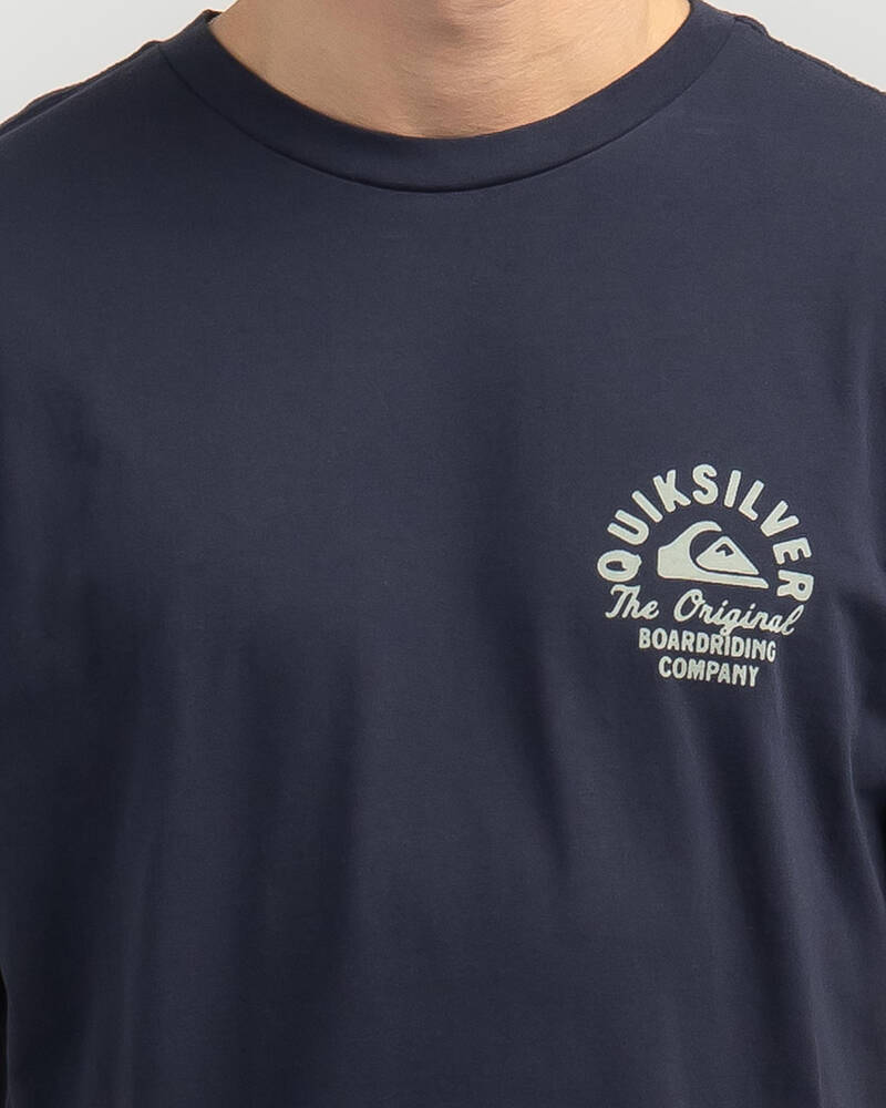 Quiksilver Circled Script T-Shirt for Mens