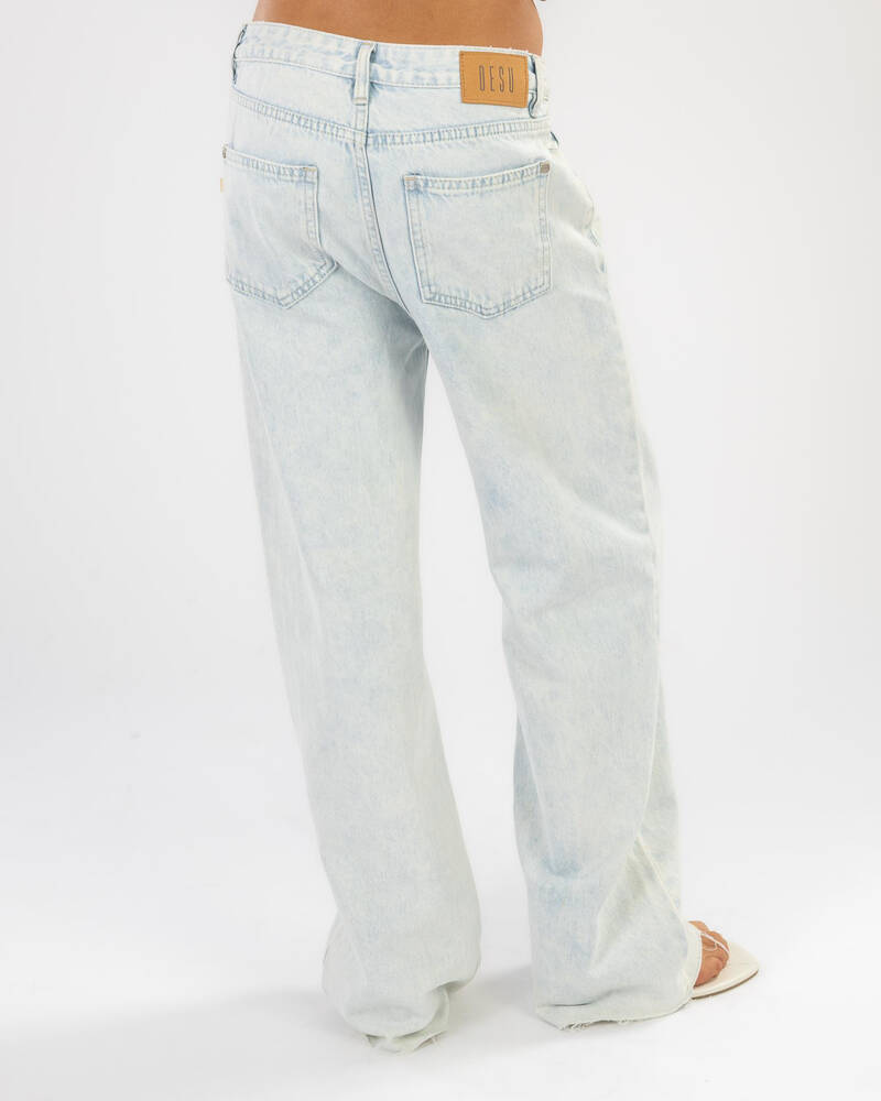 DESU Girls' Alice Straight Leg Jeans for Womens