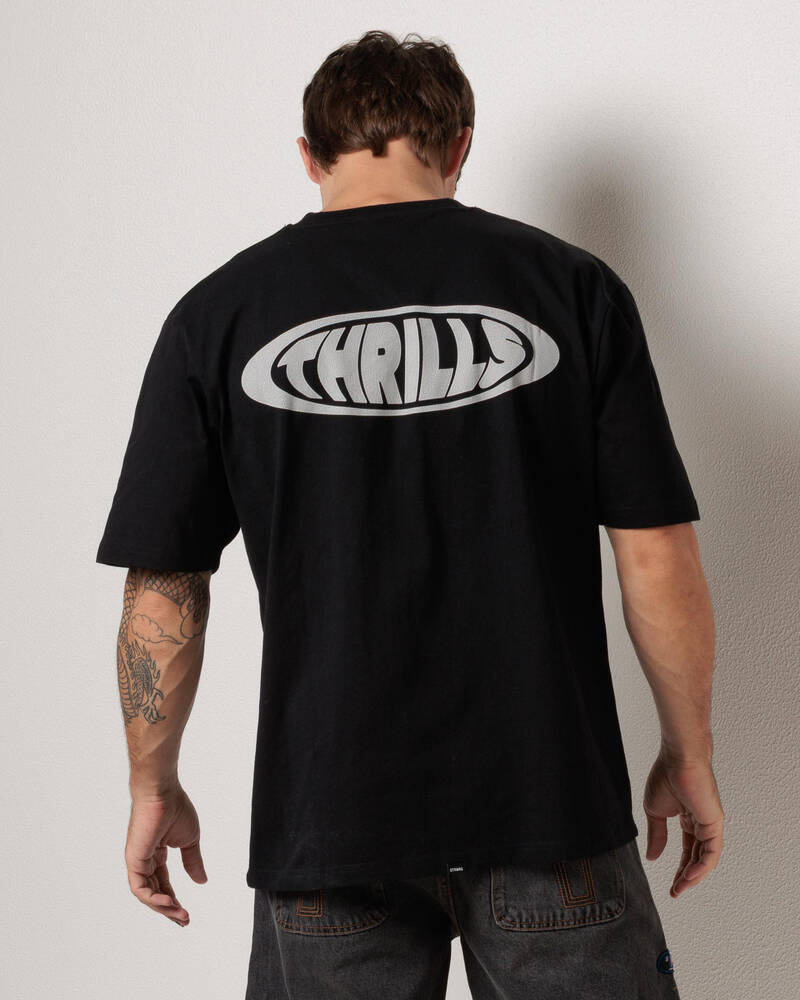 Thrills Shadowless Oversize Fit T-Shirt for Mens