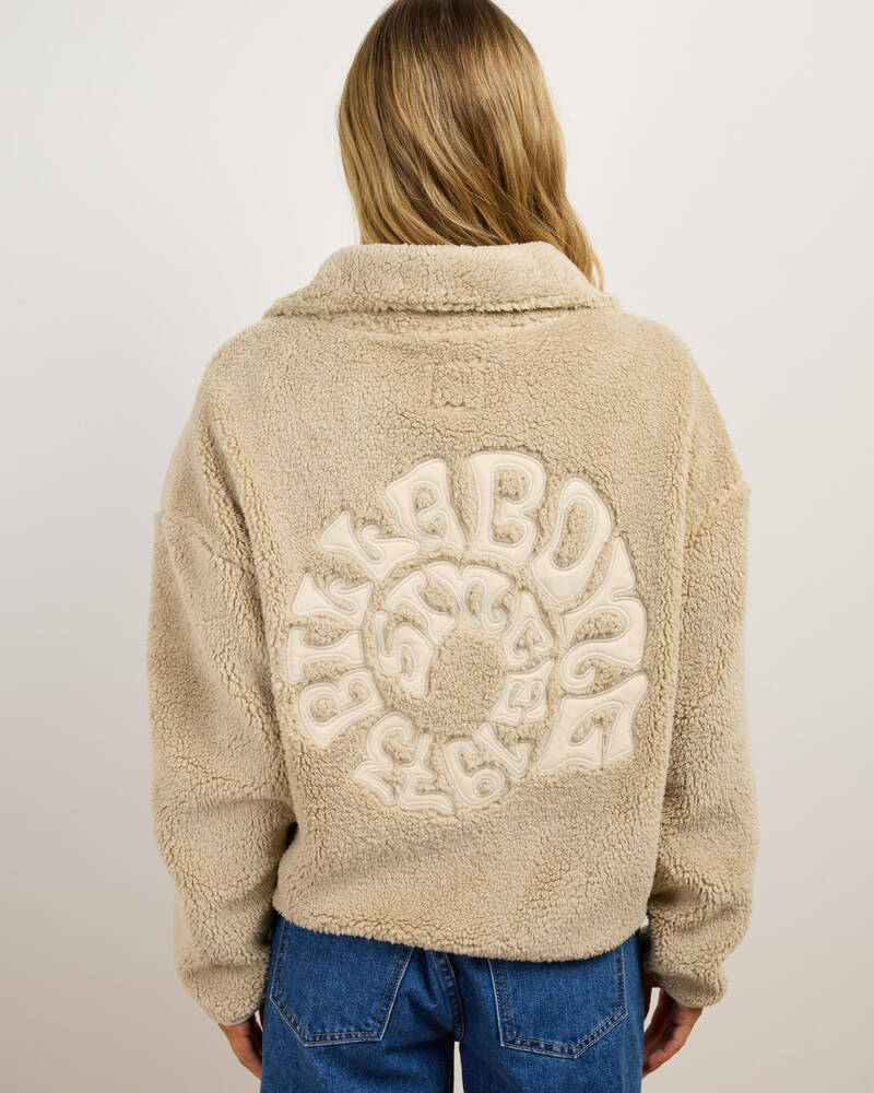 Billabong Groovin Half Zip Sweatshirt for Womens