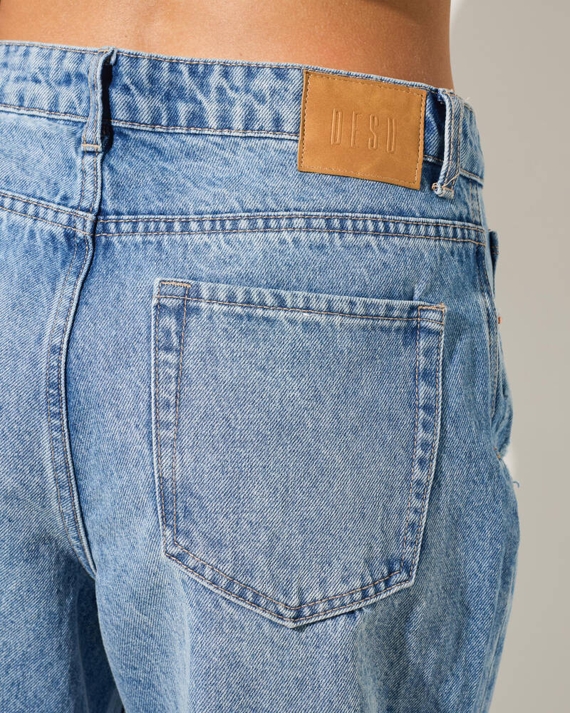DESU Faith Straight Leg Jeans for Womens
