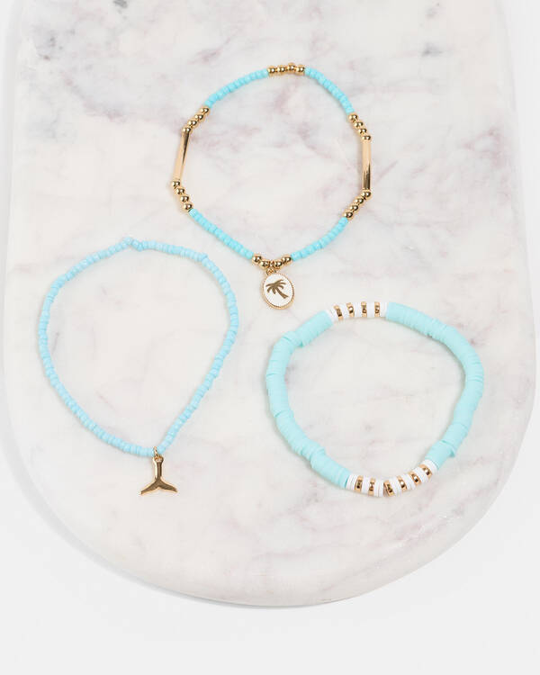 Karyn In LA Palm Cove Anklet Pack for Womens
