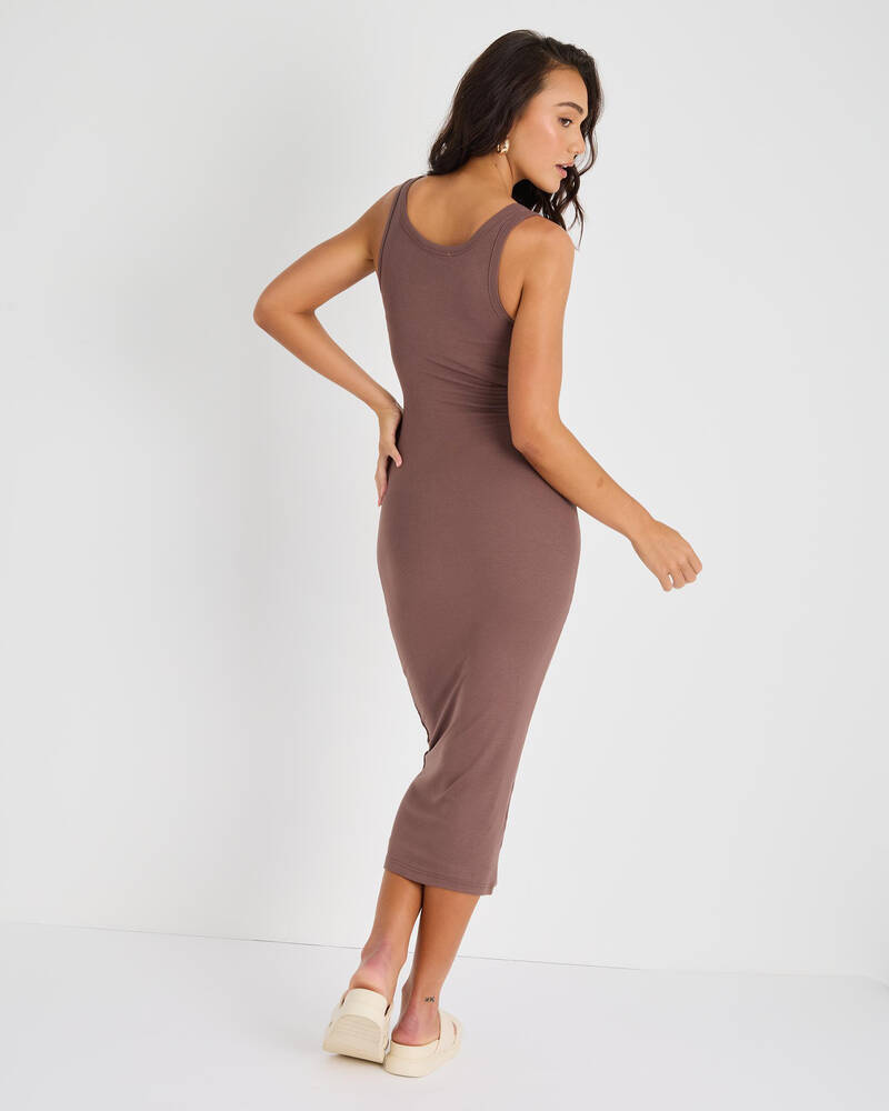 Mooloola Henley Midi Dress for Womens