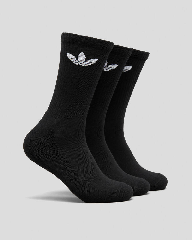 adidas Cushioned Trefoil Crew Socks 3 Pack for