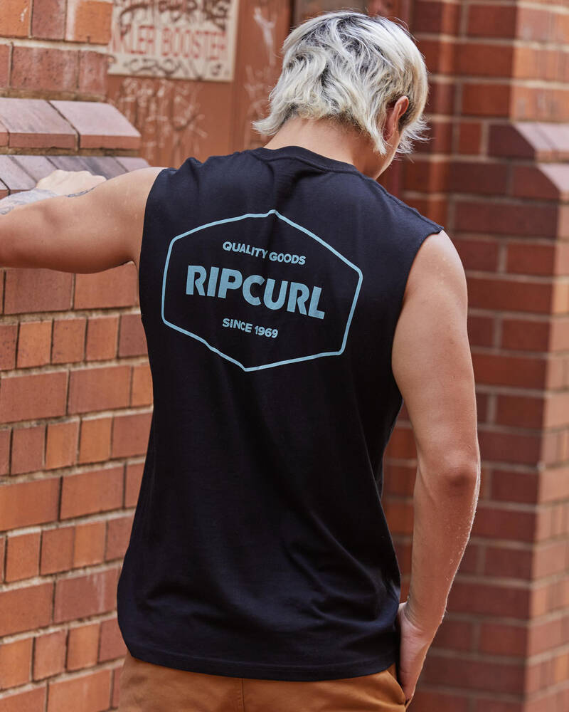 Rip Curl Stapler Muscle Tank for Mens