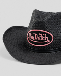 Von Dutch Patch Cowboy Hat for Unisex image number null