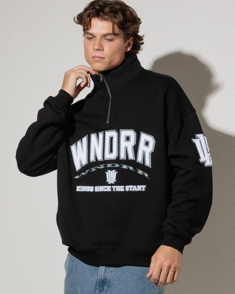 Wndrr Institute 1/4 Zip Sweatshirt for Mens