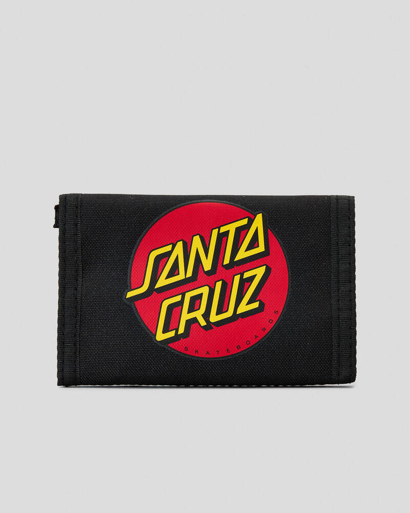 Santa Cruz Classic Dot Trifold Wallet for Mens