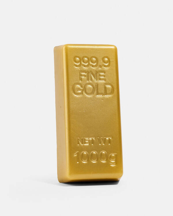 Gold Bullion Squishy Fidget Toy