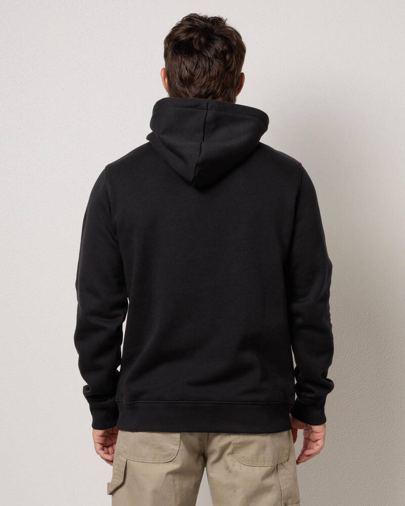 Element Icon Embroidery Hoodie for Mens