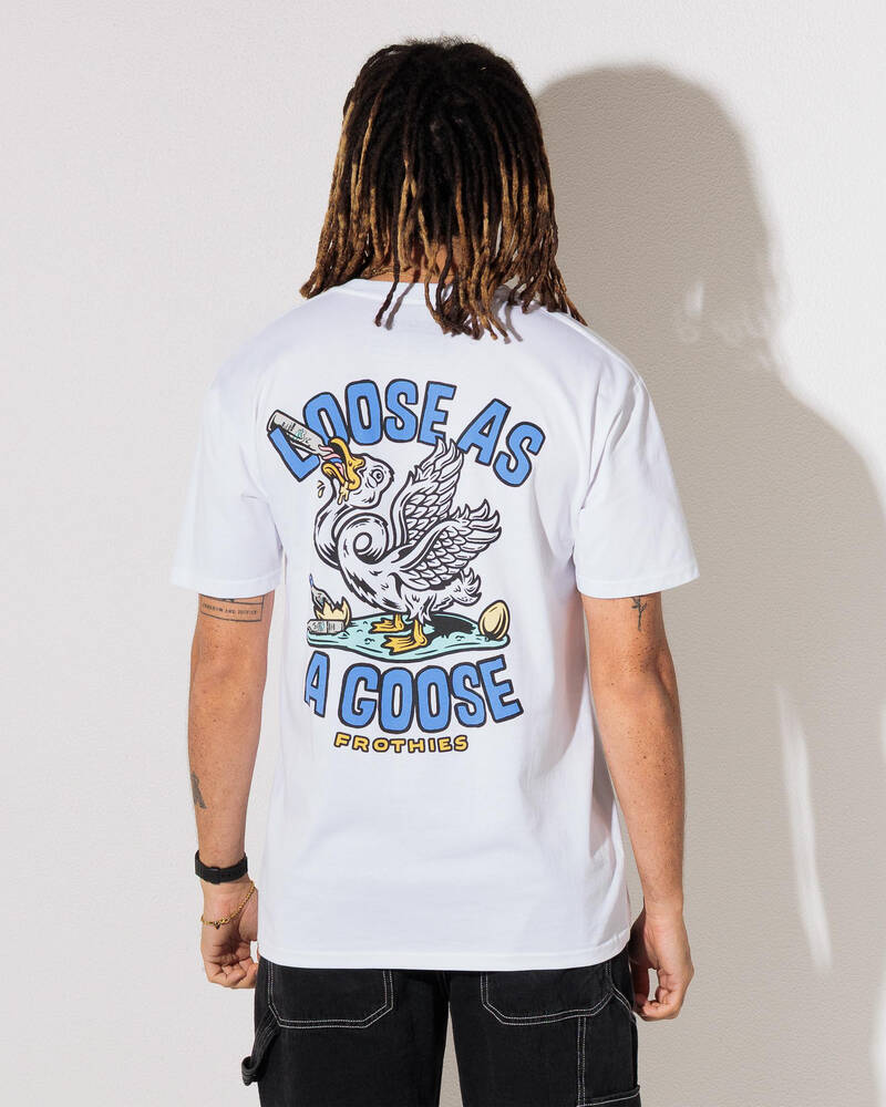 Frothies Loose Goose T-Shirt for Mens