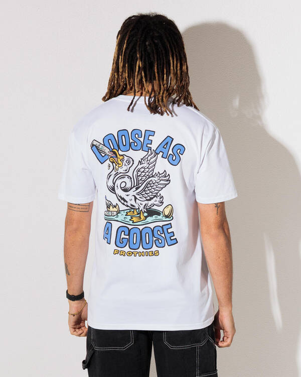Frothies Loose Goose T-Shirt for Mens