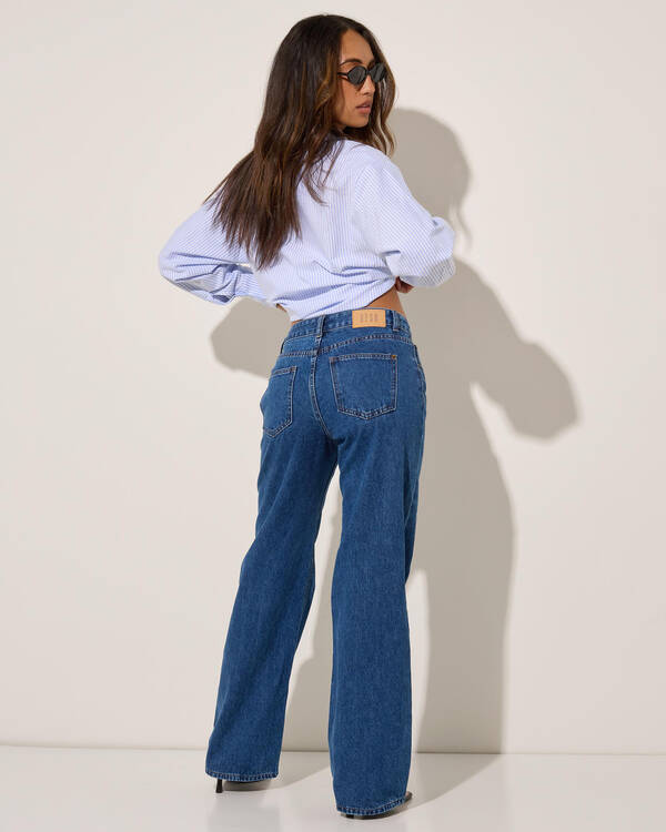DESU Icon Straight Leg Jeans for Womens