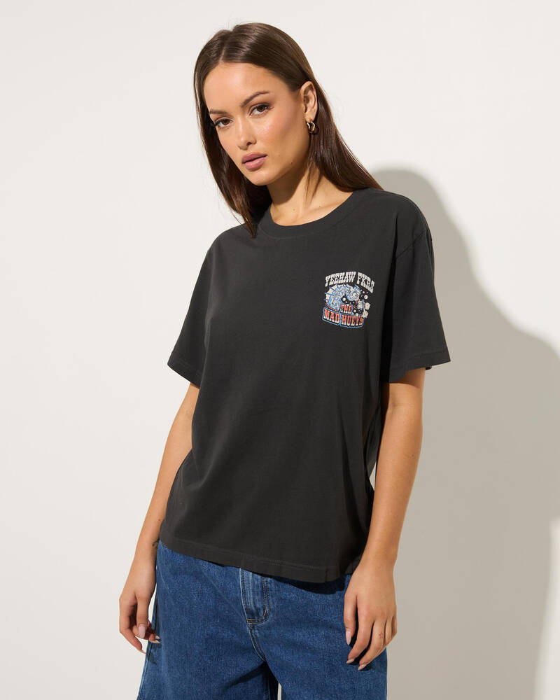 The Mad Hueys Yee Haw Seahorse T-Shirt for Womens