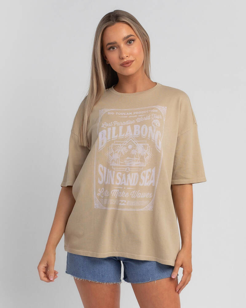 Billabong Sun Sand Sea T-Shirt for Womens