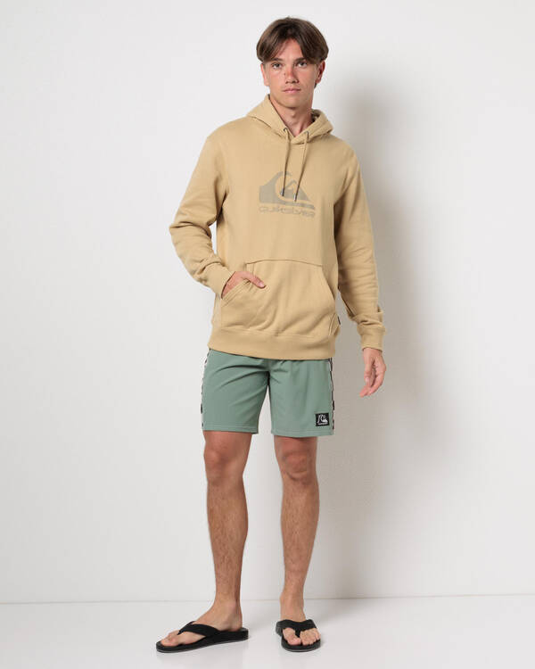 Quiksilver Comp Logo Hoodie for Mens