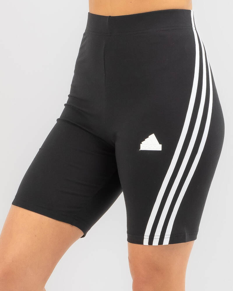 adidas Future Icon 3 Stripe Bike Shorts for Womens