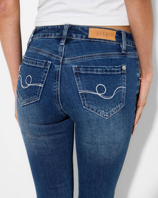 DESU Bewitched Denim Capri for Womens