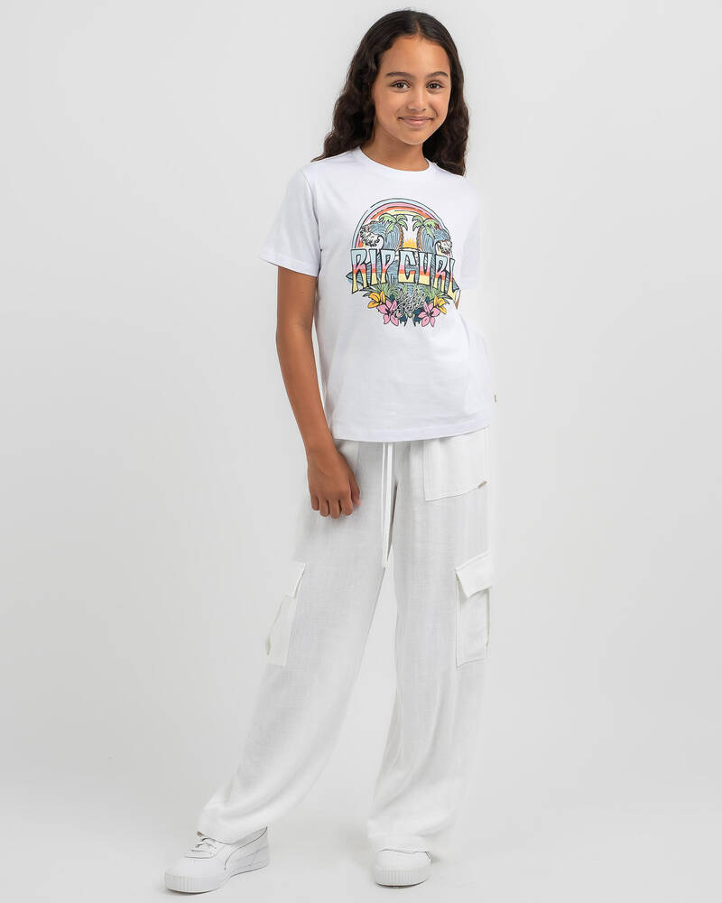 Rip Curl Girls' Block Party T-Shirt for Womens
