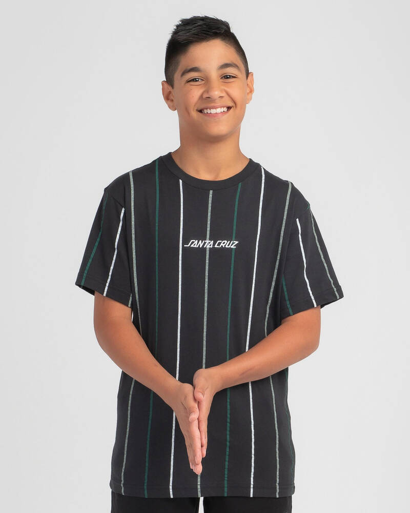 Santa Cruz Boys' Pinline Vert T-Shirt for Mens