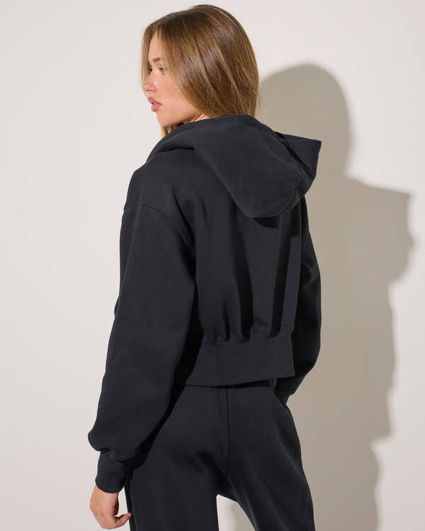Nike Phoenix Cropped Zip Hoodie for Womens