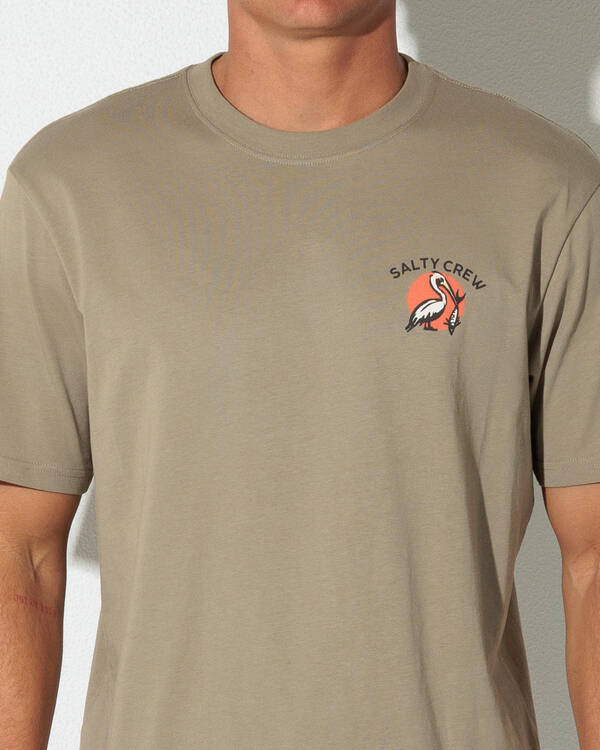 Salty Life Baited Short Sleeve Shirt for Mens