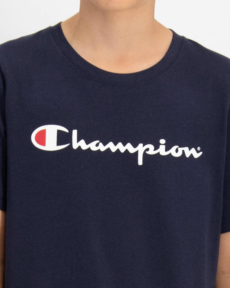 Champion Boys' Logo T-Shirt for Mens