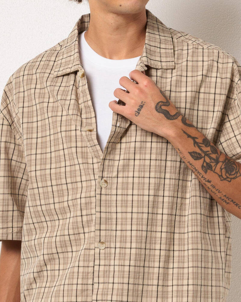 Rhythm Longreach Relaxed Short Sleeve Shirt for Mens