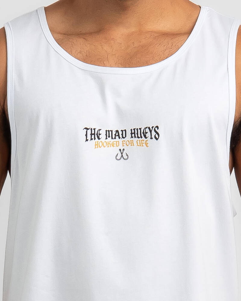 The Mad Hueys Still Hooked For Life Singlet for Mens