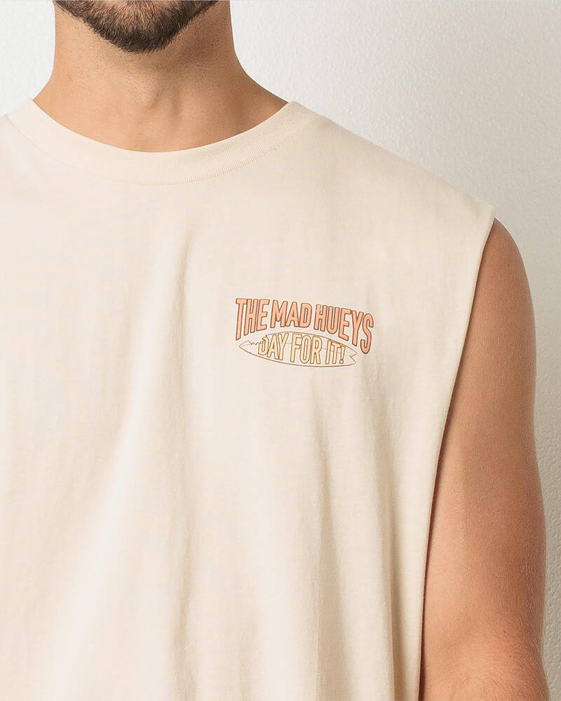 The Mad Hueys Day For It Froggies Muscle Tank for Mens