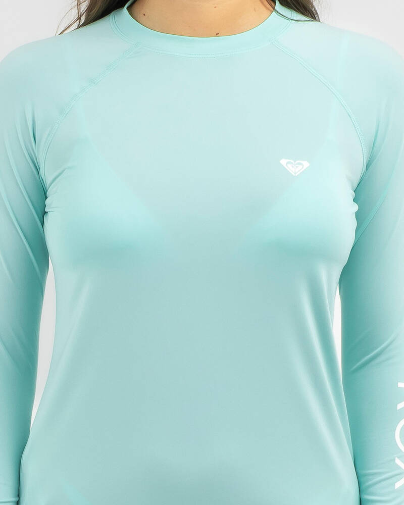 Roxy Essentials Long Sleeve Rash Vest for Womens
