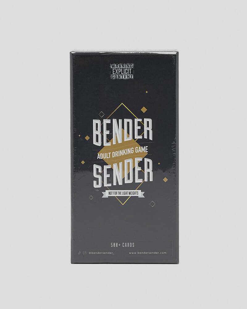 Get It Now Bender Sender Drinking Game for Unisex