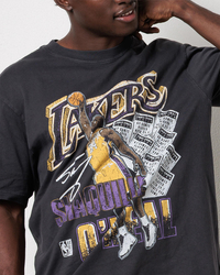 Mitchell & Ness Shaquille O'Neal Player Ticket T-Shirt for Mens image number null