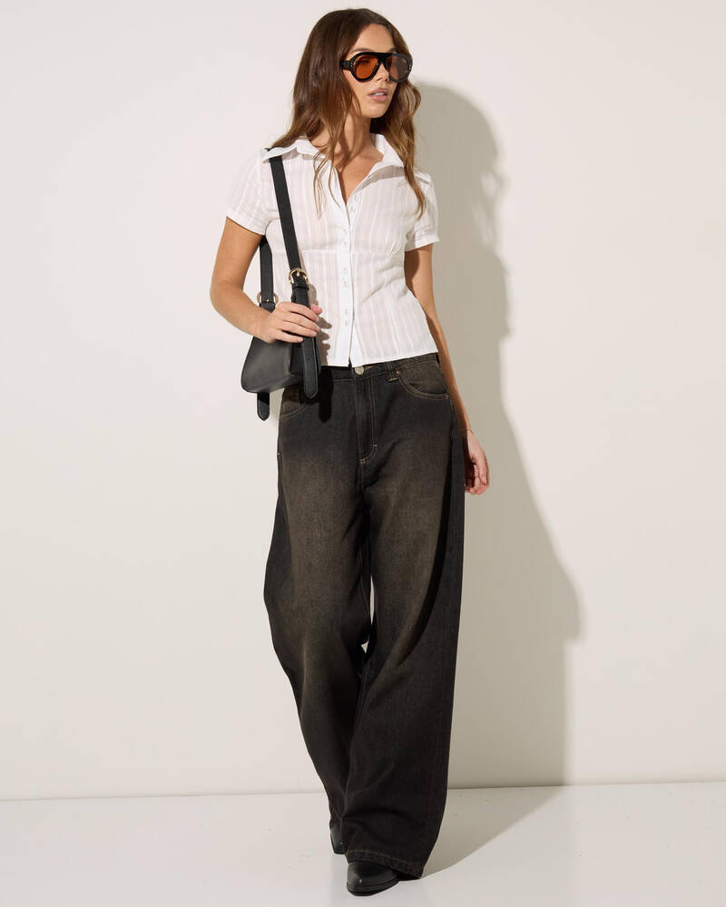 DESU Andre Low Waist Baggy Jeans for Womens