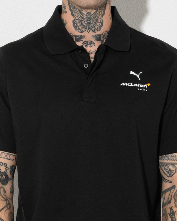 Puma McLaren Small Logo Polo T-Shirt for Mens