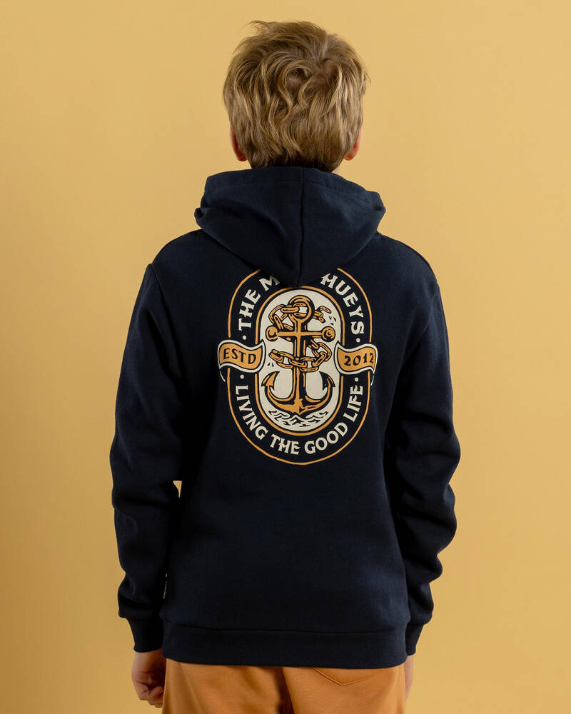 The Mad Hueys Boys' Living Anchor Hoodie for Mens