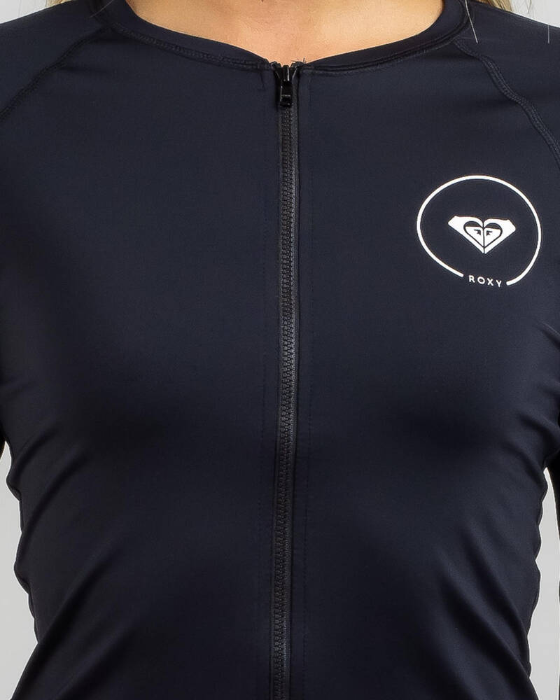 Roxy Essentials Long Sleeve Rash Vest for Womens