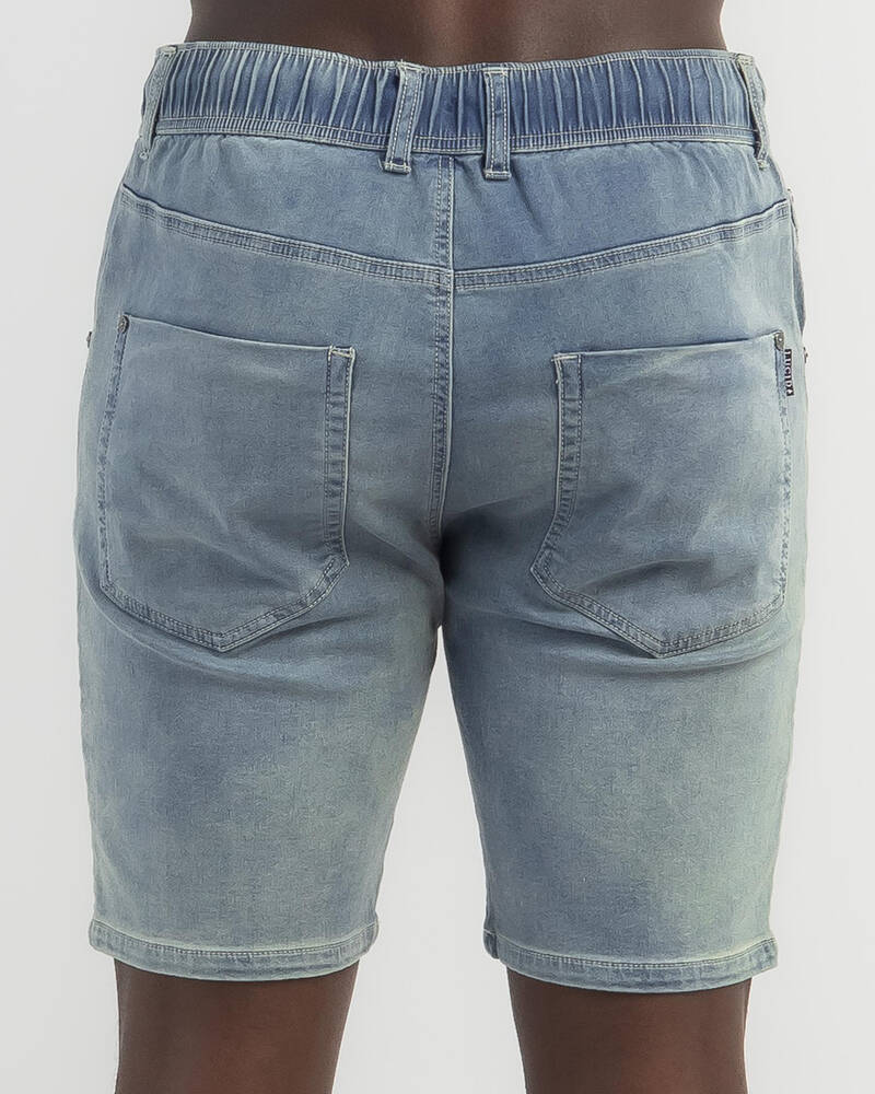 Lucid Archaic Denim Shorts for Mens