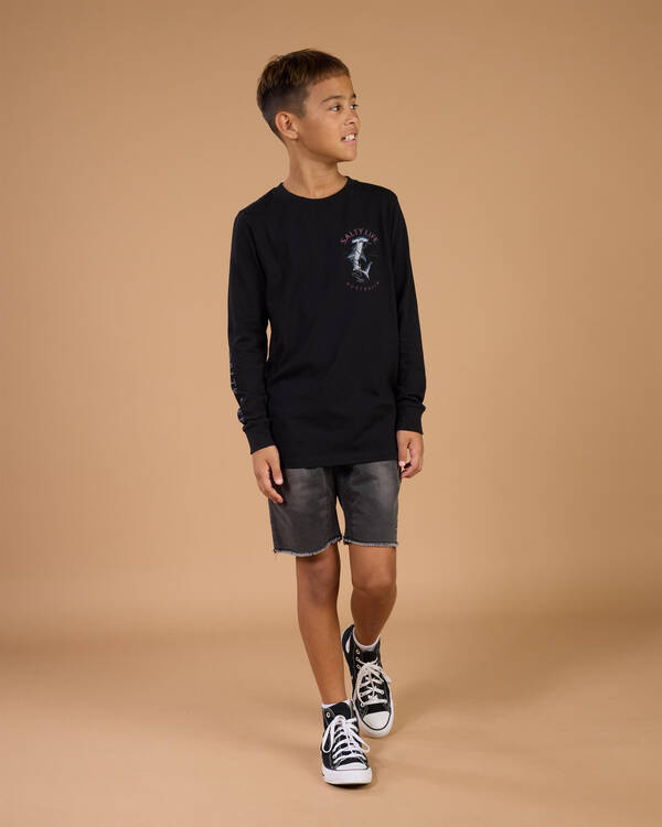 Salty Life Boys' Hammer Long Sleeve T-Shirt for Mens