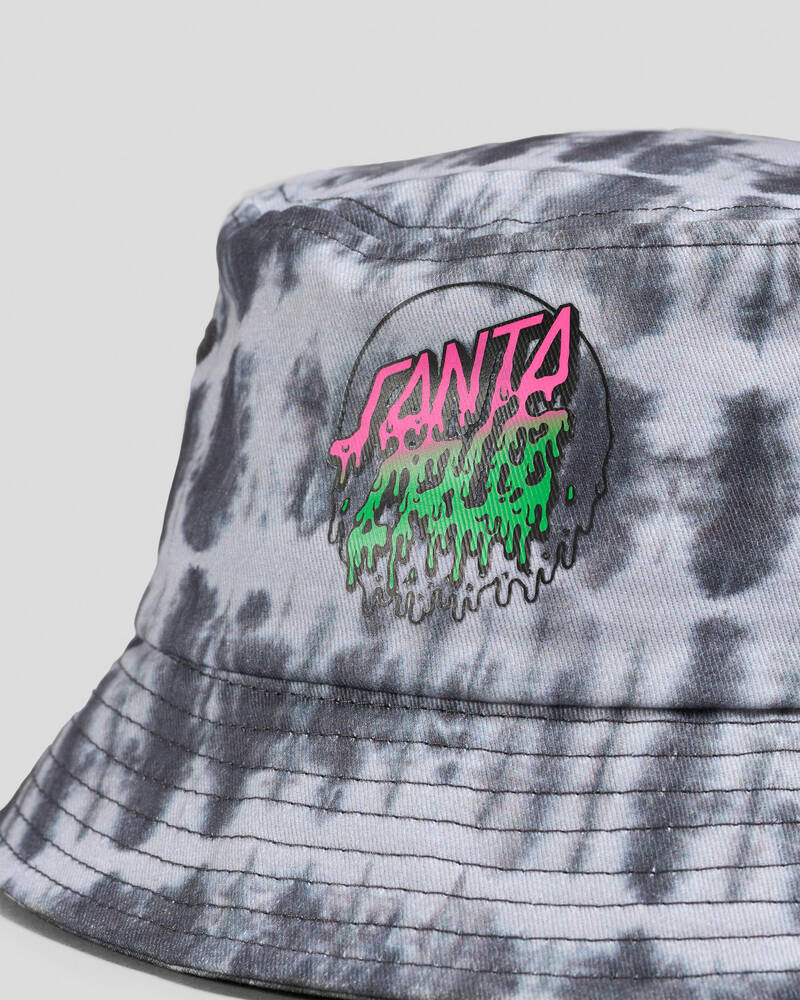 Santa Cruz Boys' Rad Dot Hollow Bucket Hat for Mens