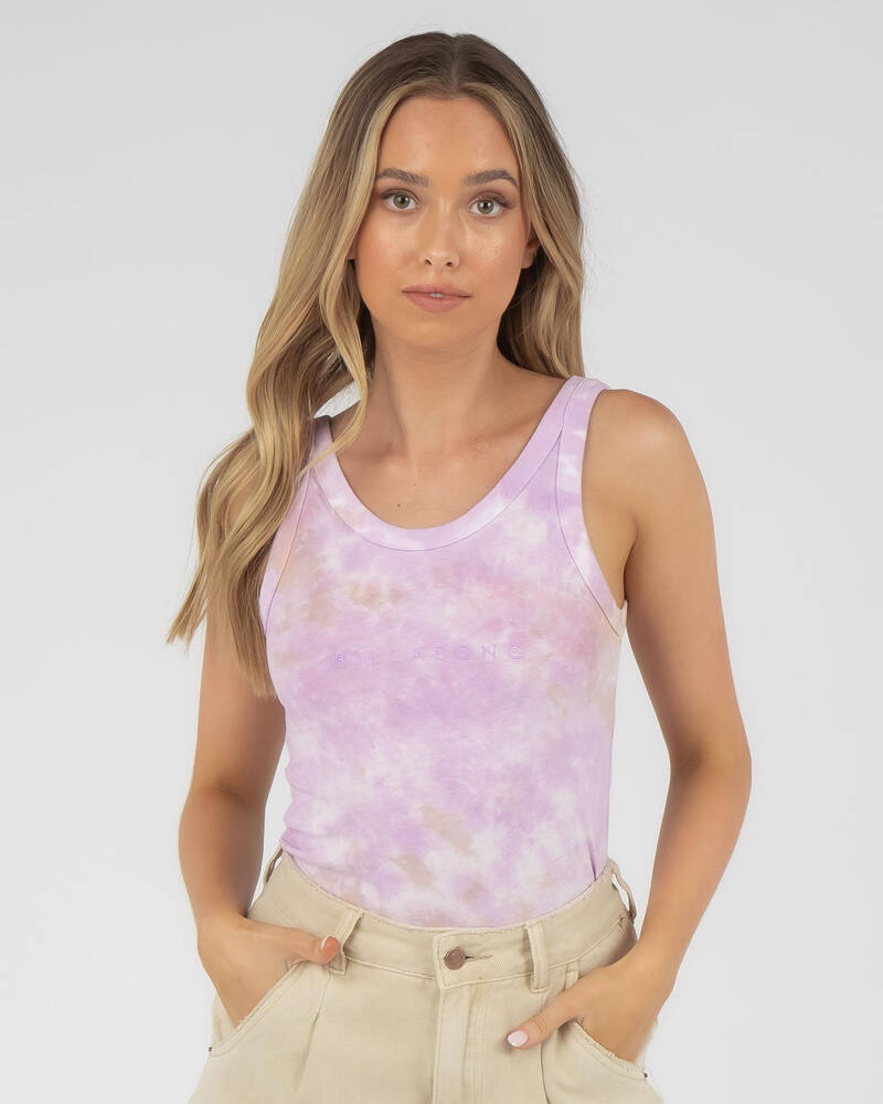 Billabong Bluesday Tie Dye Tank Top for Womens