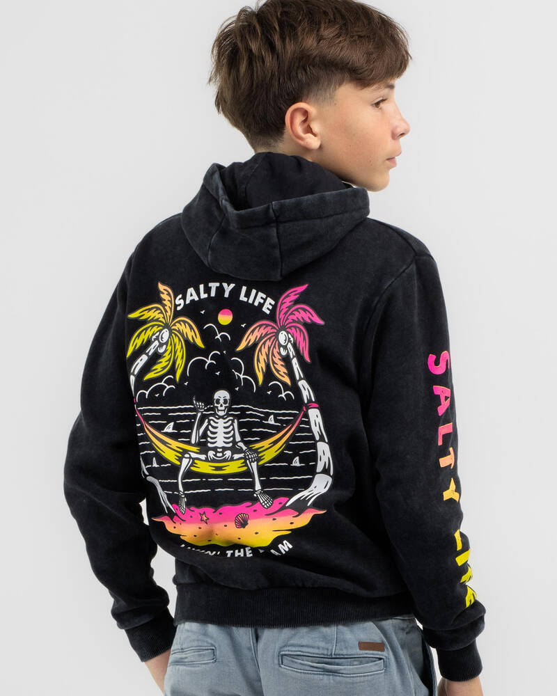 Salty Life Boys' Castaway Sweatshirt for Mens