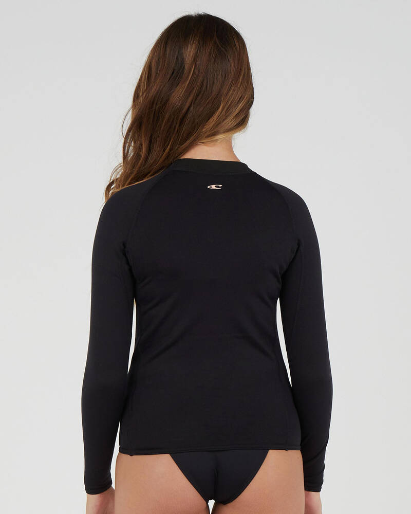O'Neill Girls' Thermo Long Sleeve Rash Vest for Womens