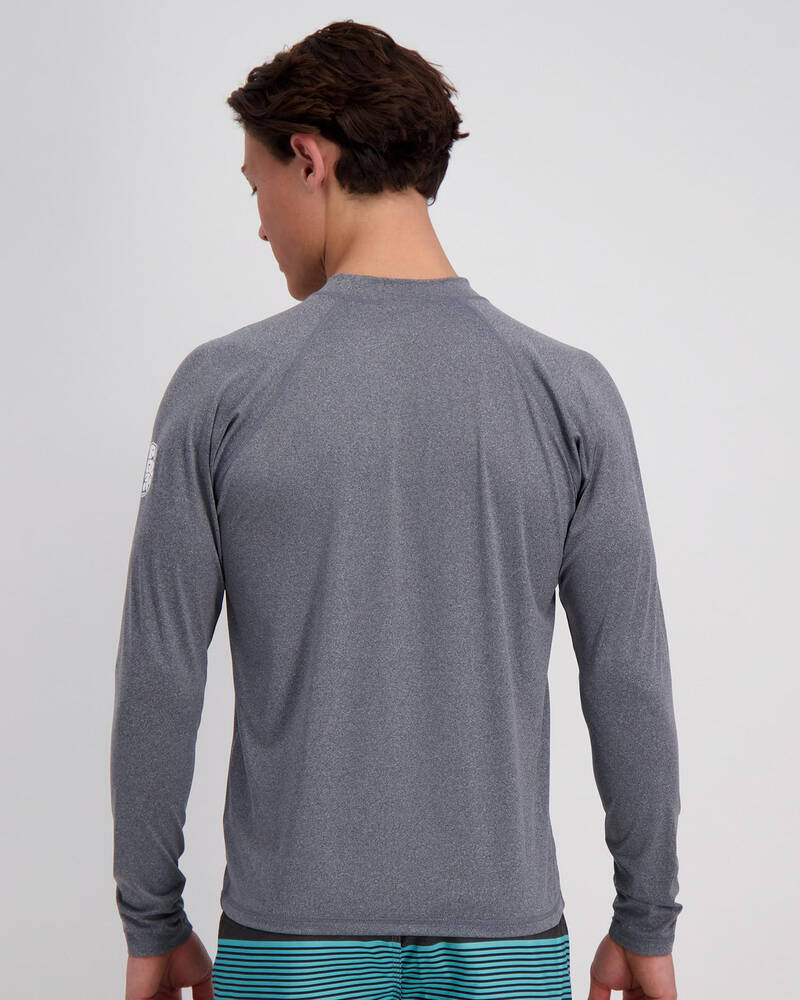 Rip Curl Shockwave Relaxed Long Sleeve Rash Vest for Mens