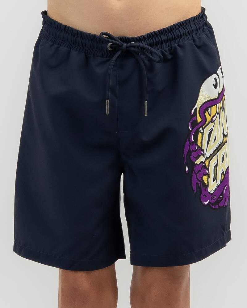 Santa Cruz Boys' OS Slasher Dot Board Shorts for Mens