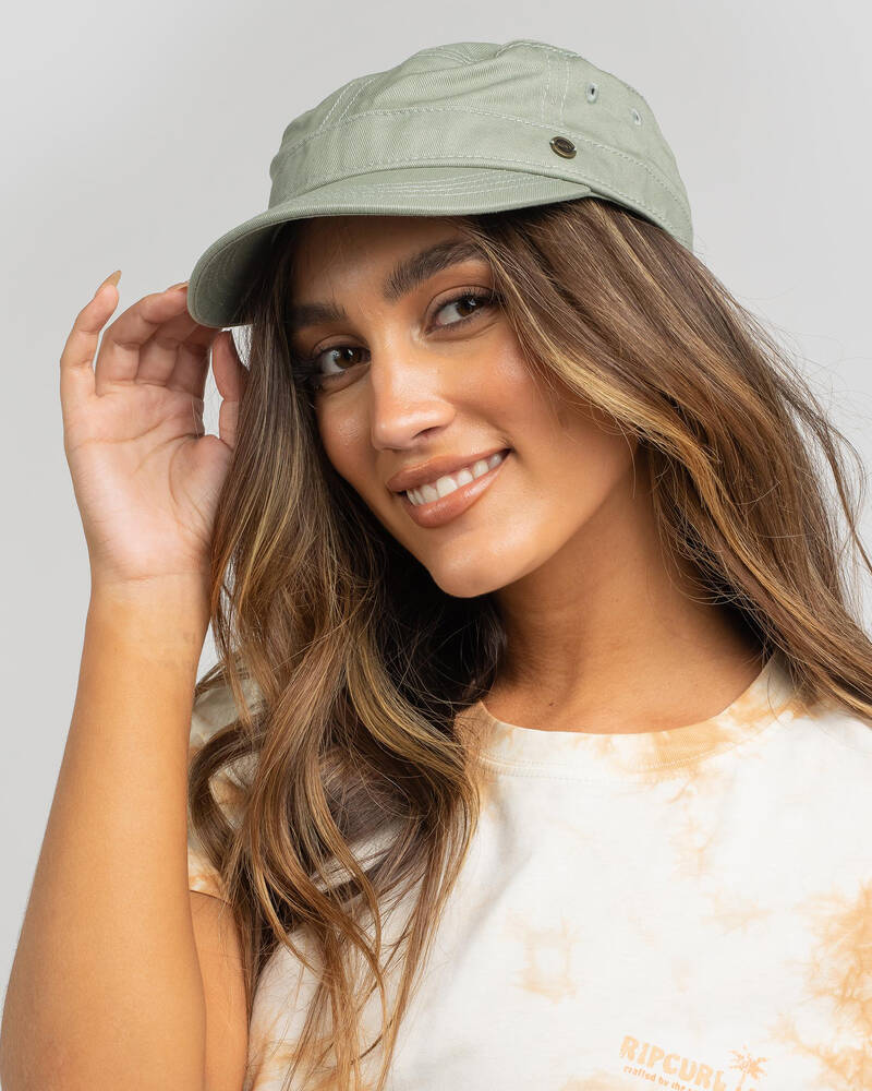 Roxy Castro Military Cap for Womens