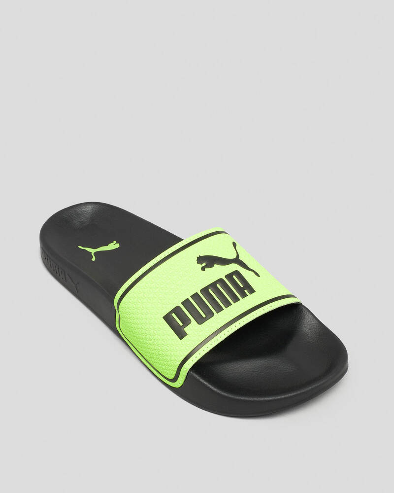 Puma Boys' Leadcat 2.0 Slides for Mens